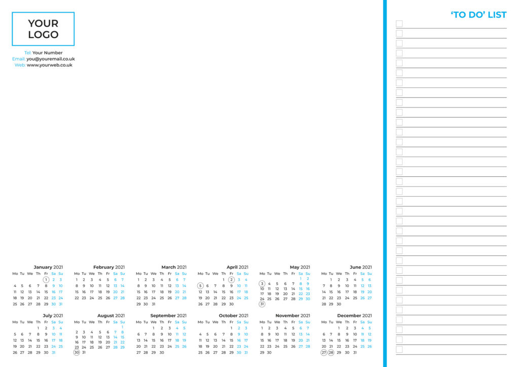 Custom Desk Pad Printing at SwiftPrint in Huddersfield