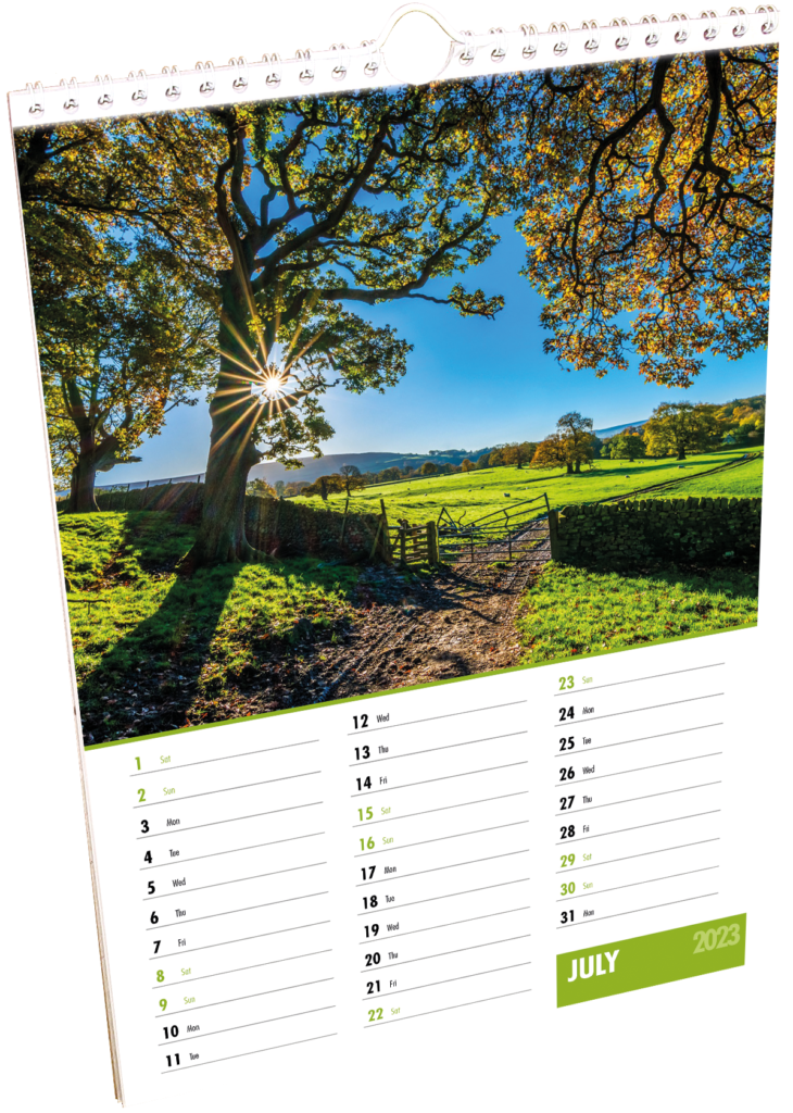 Bespoke Printed A3 Wall Calendars by SwiftPrint UK